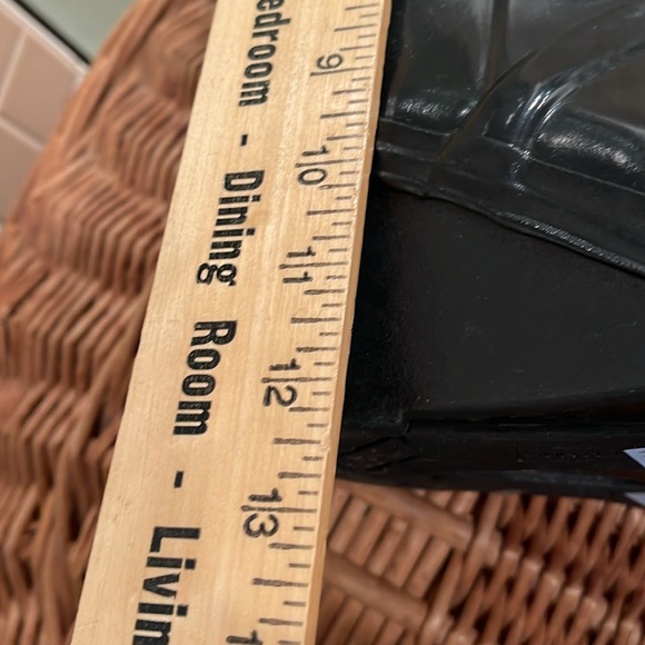 HUNTER ORIGINAL TALL GLOSS BLACK BOOTS SIZE 6/37 - Picture 6 of 8